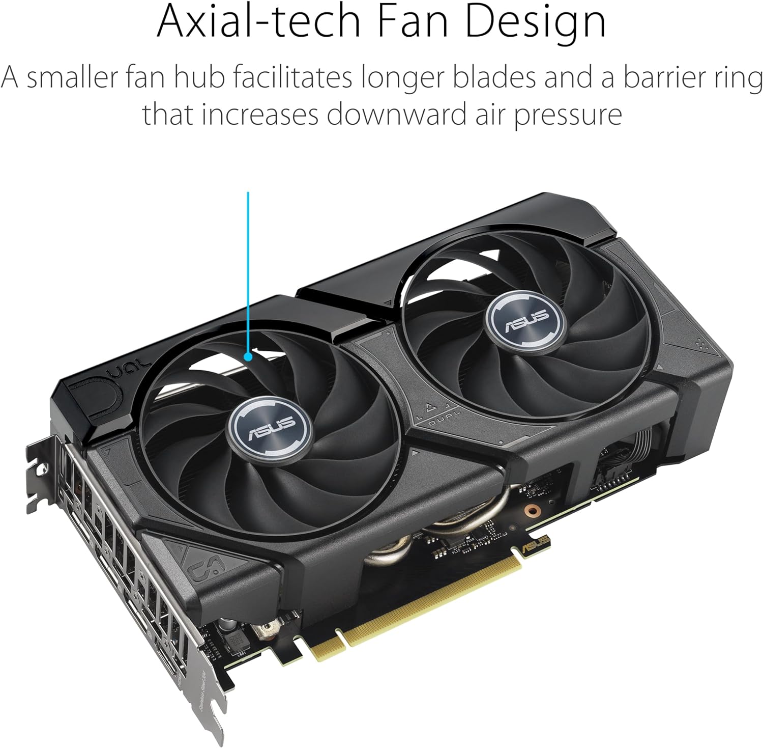 ASUS Dual GeForce RTX 4060 Ti EVO OC Scheda grafica