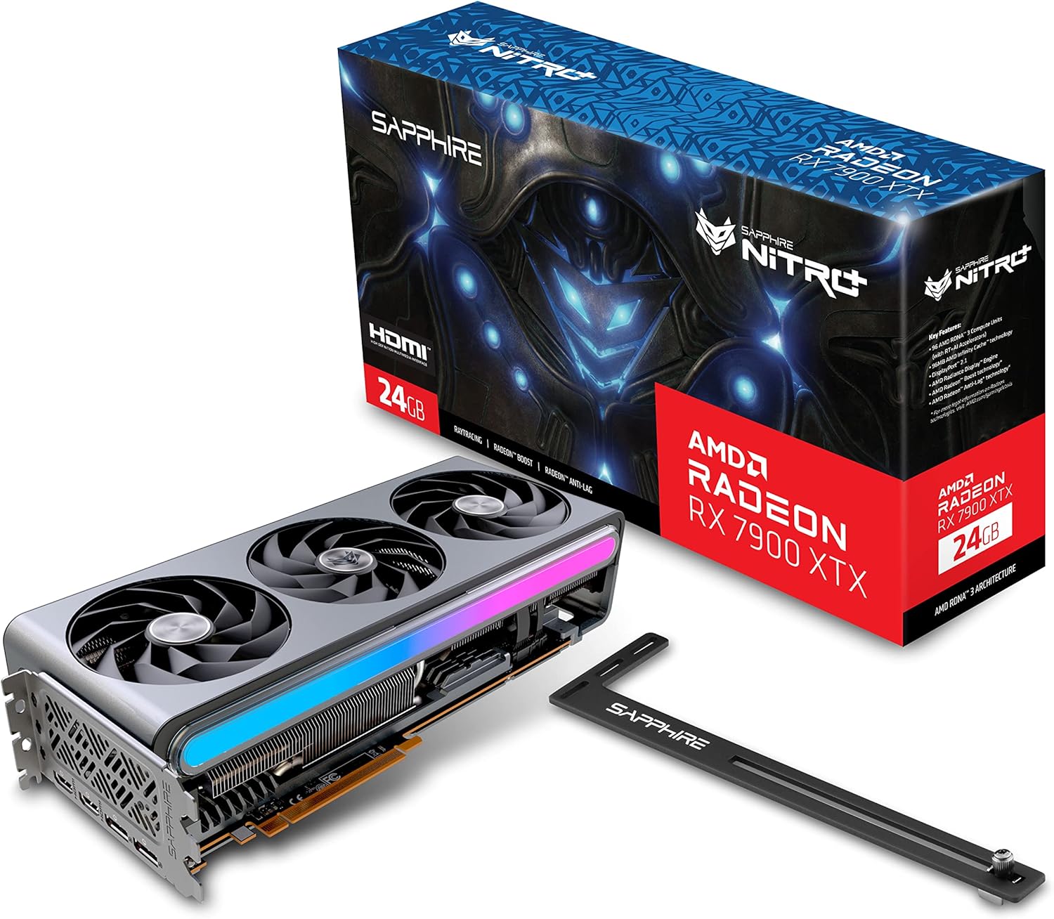 SAPPHIRE Radeon RX 7900 XTX NITRO+ Vapor-X 24 GB, scheda grafica